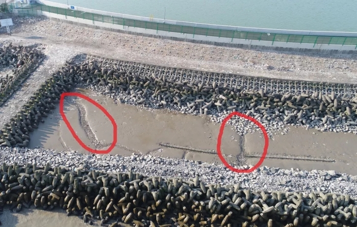 大疆無人機(jī)水庫河道巡檢管理應(yīng)用插圖5 其它水庫外灘面觀測圖