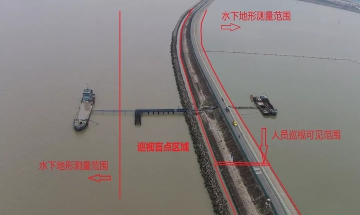 大疆無人機(jī)水庫河道巡檢管理應(yīng)用插圖2 水庫水面及大堤外灘面巡檢