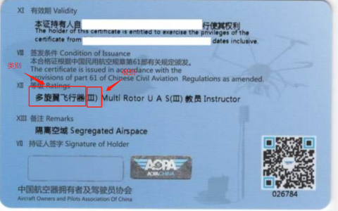 無人機駕駛員合格證上可以增加級別等級嗎？滿足哪些要求？