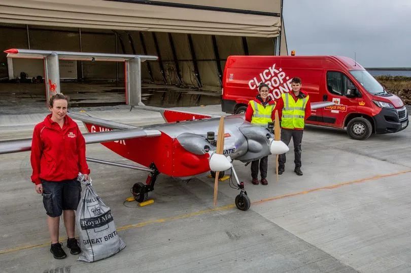 英國增加無人機物流航線(無人機可攜帶100公斤的郵包)插圖1 圖片